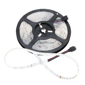 LEDストリップRGB LEDストリップライト防水5M SMD 3528 300 LED/ロール + 44キーリモートコントローラー + 12V 2A電源US EU UK AUプラグパーティー装飾HKD230912