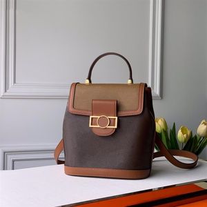 Luksusowy projektant szkolny klasyczny Dauphine Bag bagażowy Portfak Portfel Abloh Duża pojemność Trendowa teczka torebka podróżna 281Q
