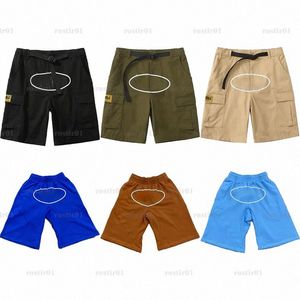 Pantalon Cargo Shorts Hosen Männer minus zwei Ladungen Designer knielange Hosen Mans Fashion Cargos Hosen Workout Streetwear Kleidung Luxus Casual D7tz #