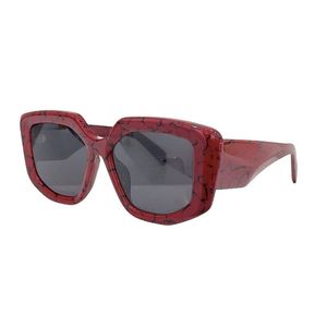 Photochrome Herren-Designer-Luxus-Designer-Sonnenbrille für Damen, SPR 14ZSSIZE, neues klassisches umgekehrtes Dreiecksdesign, klobige Sonnenbrille mit Blattspiegelbeinen