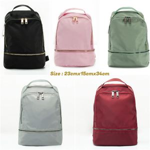 LL-SJ1 Brand Women Backpacks Students Laptop Bag Gym Excerise Bags Knapsack Casual Travel Boys Girls Outdoor Backpack236y