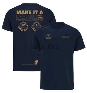 その他アパレル2023新しいF1チームスーツメンズ半袖Tシャツラウンドネックスポーツ高速乾燥レーシングスーツx0912