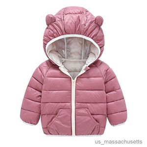 Cappotto invernale bambino piumino leggero giacche per ragazzi bambini cappotto colorato bambino ragazze piumino bambini tuta sportiva con cappuccio R230912