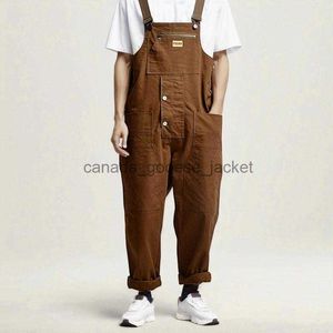 Men's Jeans Men's Jeans Men's Relaxed Fit Duck Bib Overall Denim Overalls Off The Shoulder Jumpsuits Mechanic Shorts For MenL2309