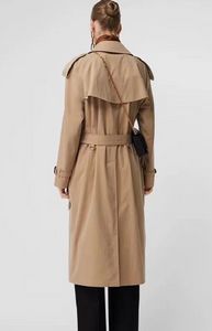 BBR Women Trench Płaszcz Długie płaszcz Kobiet Luksusowy designerski płaszcz wierzchnia wysokiej jakości damskie stroje damskie damskie bluzka oversize płaszcz jesień i zimowe ubrania płatne