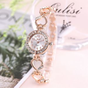 Wristwatches Brand Luxury Bracelet Watch Women Watches Rose Gold Women's Diamond Ladies Clock Relogio Feminino Reloj Mujer 230911