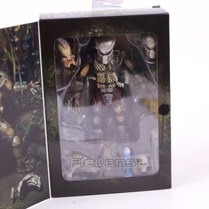 Action Toy Figures NECA Predator Jungle Hunter 7 Inches Action Figure with Accessories Model Figure Toy 230912