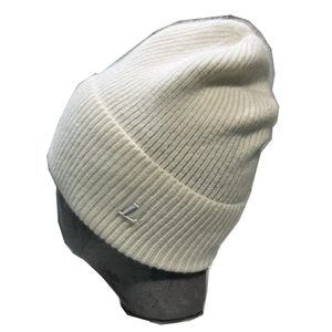 L hat masculino e feminino gorro com punho de malha para exercícios de corrida e atividades ao ar livre