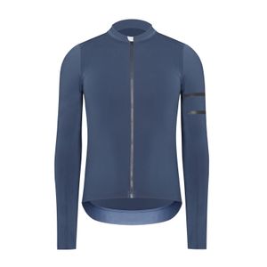 Koszulki rowerowe Topy najwyższej jakości Unisex Pro Aero Fit Koszulki termiczne długie rękawy szczotkowanie wewnątrz odblaskowego 230911