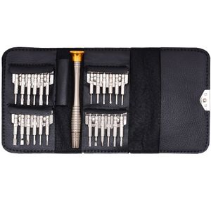 Novo com 0,6y tudo em um conjunto de bits torx venda quente 25 em 1 carteira chave de fenda conjunto para iphone 7 ferramentas manuais 20 jogos/lote