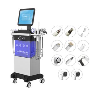 11 IN 1 Hydro Dermabrasion Facial Machine Aqua Face Clean Microdermabrasion Professional Oxygen Facial Equipment Crystal Diamond Water Peeling