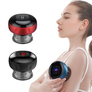 Smart Vacuüm Zuignap Cupping Therapie Massage Potten AntiCellulite Massager Body Cups Oplaadbare Vetverbranding Afslanken Apparaat 22333D