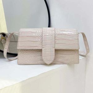 DAPU Bag Långhanterad underarmsäck Kvinnors en-axel Diagonal påse Fashion Enkla och mångsidiga väskor PVC