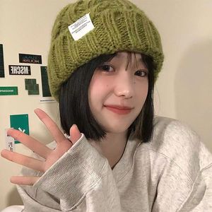 Beanhat Autumn and Winter Hats Berets 멀티 컬러 멀티 패션 거리 모자 디자이너 스트레트 모자 남성과 여성을위한 예쁜 플러시 니트 모자