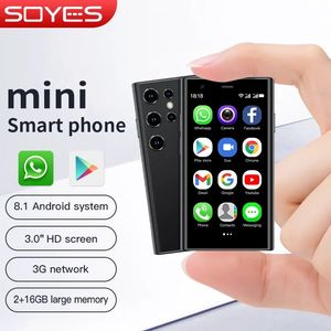 Original SOYES S23 Pro Mini Smartphones Android 8.1 Dual SIM 3.0'' HD 1000mAh Battery WIFI Bluetooth 3G Small Mobile Phone 2GB+16GB