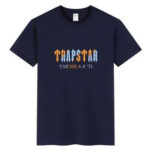 Trapstar London Designer Tシャツ夏3D印刷ティーメンズレディース衣料品スポーツフィットネスポリエステルスパンデックスブレアブ264G