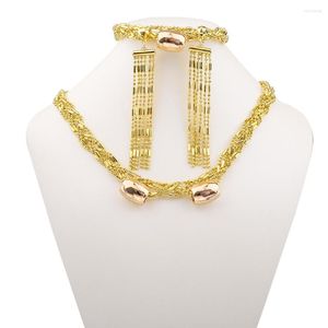 Collana orecchini set moda marocchina squisita donna nappa e braccialetto gioielli fascino accessori per abiti da sposa da sposa