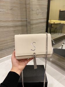 7A Designer Torba Moda Klasyczne TOSES Crossbody Clutch Woman Bagów na ramię metalowe łańcuch logo torebki luksusowe skórzane torebki Męskie damskie portfel Hasp Podróżuj