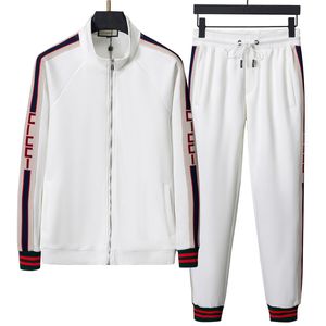 Mäns sportkläder casual wear märke mäns sportkläder fitness wear två-stycken tröjor byxor Deluxe Men's Track Suitz12