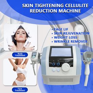 Cheaper Double Working Handle Ultra 360 RF Face Lifting Face Skin Tightening Facial Body Slimming Body Sculpting Machine