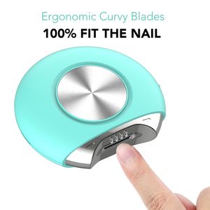 Nail Clippers Smart Nail Clipper Polisher Professional Electric Nail Trimmer Manicure Machine Mini Portable Finger Nail Tools for kids Baby 230912