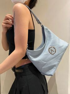 2023 Pleated Moon Teeth Tote Bag Single Shoulder Crossbody Women's Bag Luxury Designer Arrow bag Logo Daily Bag Black shoulder bag
