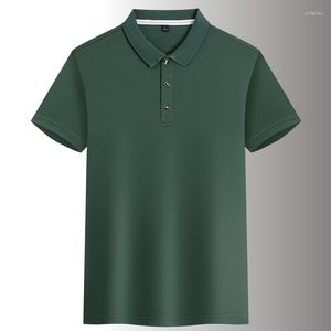 Polo da uomo Polo estive T-shirt a maniche corte Abbigliamento di marca Hombre Tees Top Poliestere Camisa Masculina