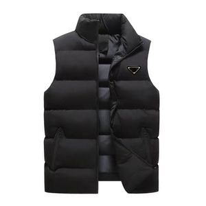 Tasarımcı Yelek Erkekler Puffer Aşağı Ceket Parka Palto Katı Kalite Sıcak Ceket Giysileri Dış Giyim Kolsuz Stiliz Kış Dört Renk Boyutu 2xl 3xl 4xl