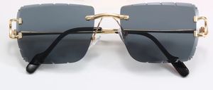 Metalldesigner solglasögon bra kvalitet mode små överdimensionerade solglasögon retro 5 färger 5 st