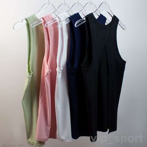 Lu Align Lu Mulheres Yoga Colete Esportes Blusa Menina Musculação Treino Capa Fitness Yogas Top Running Dustcoat Lady Sexy Quick Dry Slim Regata Ao Ar Livre Cor Sólida Moda