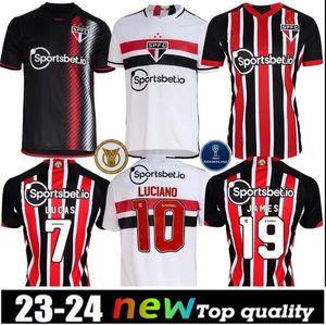 2023 2024 Sao Paulo FC Soccer Jerseys Luciano Pato James 23 24 Rafinha Calleri Lucas Pablo Maia Home Away 3rd Football Shirt