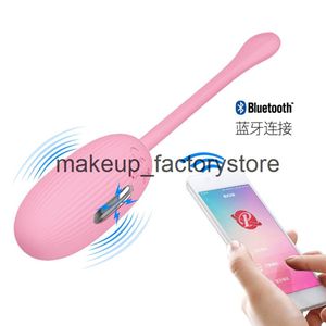 マッサージ12スピード3電気ショックアプリコントロールVibrador Blutooth Vibrator Electro Sex Pretto Love Vibrating Egg Sex Toy for Women 2959