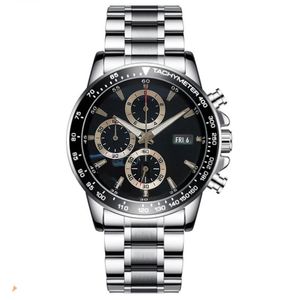Mens Designer Watches F1 Chronograph armbandsur Montre de Luxe Business Quartz Watch317s