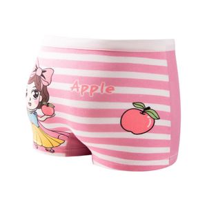 4Pcs/lot Girls Briefs Cotton Underwear Cute Printing Panties Kids Breathable Soft Underpants Girls Cartoon 3-15Years