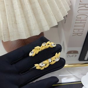 Designer di marca Spille con lettere Spille da donna intarsio di cristallo Grano che non sbiadisce mai Maglione in acciaio inossidabile Mantella con fibbia Spilla Spilla da sposa Festa di nozze Accessori gioielli