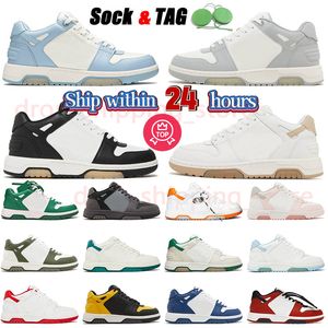 Top Quality 1:1 Designer Out Of Office Platform Shoes Luxury Trainers White Blue Grey Black Beige Green Orange Outdoor Jogging Plate-forme OOO Sneakers Shoe 36-45