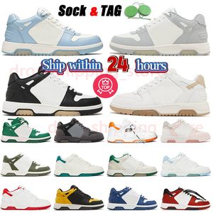 Top Qualität 1:1 Designer Out Of Office Plateauschuhe Luxus Trainer Weiß Blau Grau Schwarz Beige Grün Orange Outdoor Jogging Plate-forme OOO Sneakers Schuh 36-45