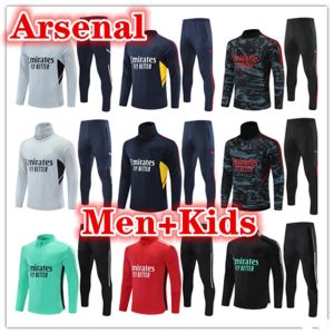 2022 2023 Pepe Saka Pink Football Mens 축구 트랙 슈트 Jerseys Tracksuit Gunners Training Suit Odegaard Thomas Smith Rowe Transport Men Kids Tracksuits