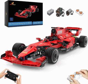 Model Building Kits RC Racing Block Set MOC Remote Control Car Block Cool Collection Model Car Set Architectural Toys for L230912