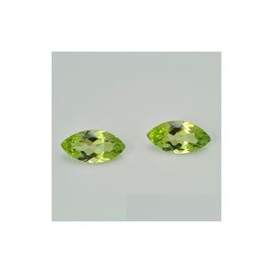 Lösa ädelstenar god kvalitet Marquis 5x10-6x12 Facet Cut Authentic Natural Peridot Semi-ädelsten ädelsten för smycken Settin Dhgarden DHSK2