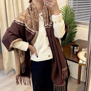 Double Cashmere Scarf Men Woman Winter Keep Warm Scarfs Different Style Ladies Luxury Shawls Unisex Designer Scarves Christmas Gift with Box411858