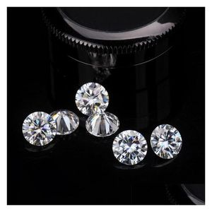 Luźne diamenty duże wielkość wysokiej jakości bardzo doskonała runda 8,5-10 mm wielki ogień diament moissanite do biżuterii, tworząc 1pcs a dhgarden dh3fd