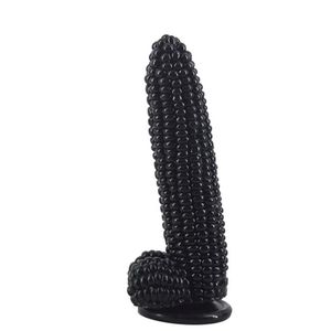 Masaż wkładka w klapie kukurydzianej odbytu dla mężczyzn masturbujących warzywa Dildo Sex Toys for Women Massage G-POT Sedction Cup Gra dla dorosłych 205s