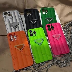 6 Renk Tasarımcı Telefon Kılıfları İPhone 14promax 11 12 13 Promax XSmax Silikon Fonecase Kadın Telefon Kapağı Erkek İPhone Case Roman Sütunu