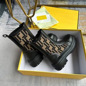 Botas de desenhista Silhueta Ankle Boot Martin Booties Stretch High Heel Sneaker Inverno Mulheres Sapatos Chelsea Motocicleta Equitação Mulher Martin Tamanho 35-41