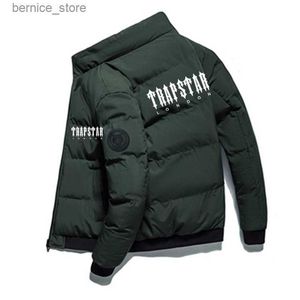 Men's Down Parkas Men's Jackets Mens Winter and Coats Outerwear Clothing 2022 Trapstar London Parkas Jacket Windbreaker Thick Warm Male Y22098 Q230912