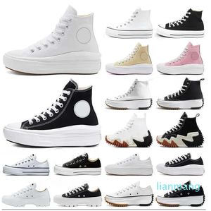 klasyczne buty płócienne Sneaker Sports Shoe High Top Fashion Gruba dolna platforma płaska ślub Ultra światło wygodne mężczyźni poruszają kobiety buty