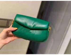 Top Designer Bubble Supper Soft Leather Shoulder Bags Letter Buckle Baguettes Free Ship Pure Color Cross Body Famous Women Handbags Fashion Wallet Purse Cloud