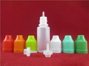 Factory Outlet PE Plastic Droper flaskor 5 ml 10 ml 15 ml 20 ml 30 ml 50 ml med färgglada barnsäkra mössor Långa tunna tips för flaskor
