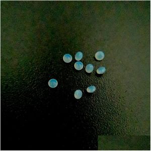 Diamantes soltos 207 Resistência a altas temperaturas Nano Gems Facet Round 2.25-3.0Mm Light Opal Aquamarine Verde Azul Sintético G Dhgarden Dhqct